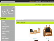 Tablet Screenshot of giftwell.in